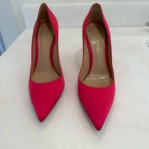 Gianvito Rossi Pink Satin Pumps